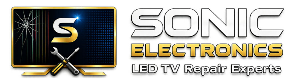 Sonic electronics logo - best tv repair services in noida, noida extension, greater noida, indirapuram, gaur city, ghaziabad