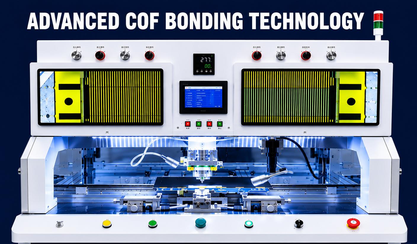 ACF COF Bonding Machine used for LED TV display panel repair at Sonic Electronics